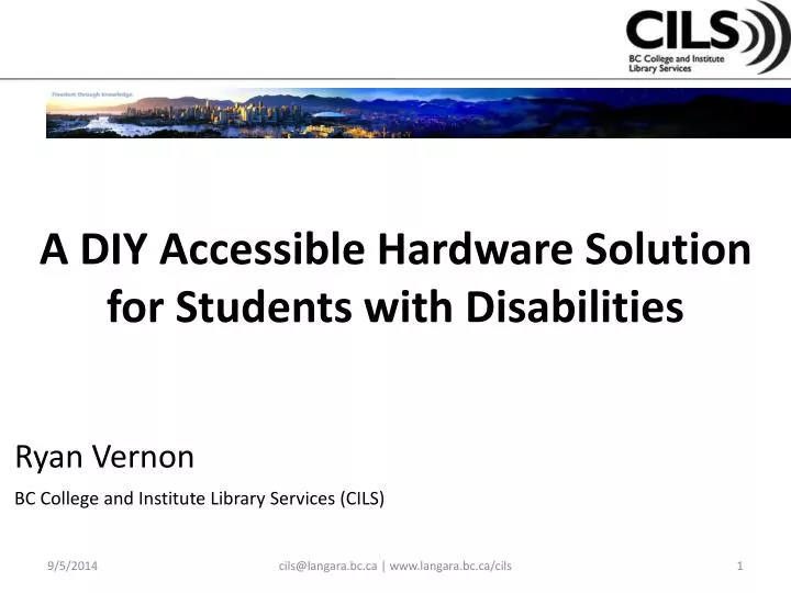 a diy accessible hardware solution for students with disabilities