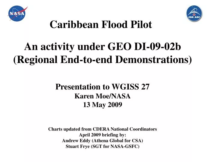 caribbean flood pilot