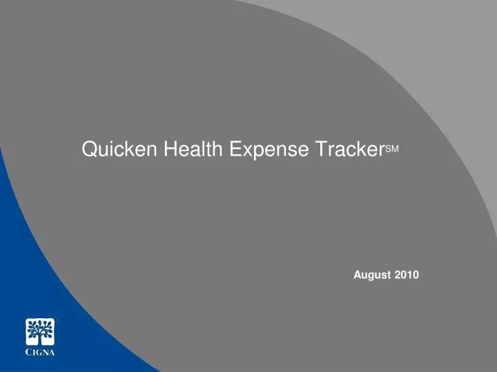 quicken health expense tracker sm