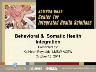 Behavioral &amp; Somatic Health Integration