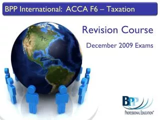 ACCA F6 – Taxation