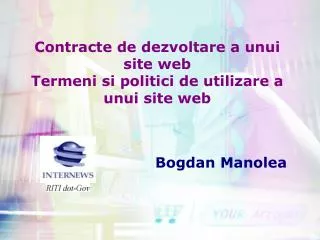 contracte de dezvoltare a unui site web termeni si politici de utilizare a unui site web