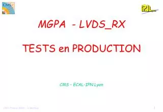 MGPA - LVDS_RX