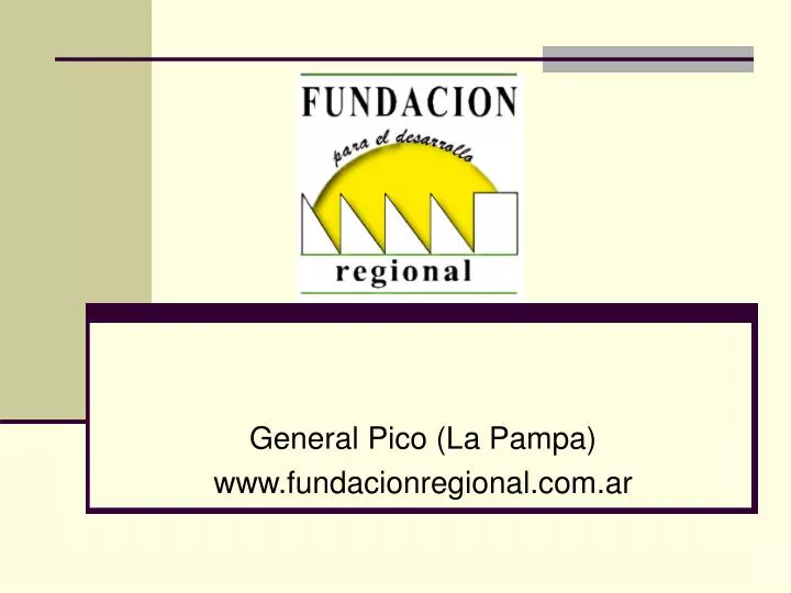 general pico la pampa www fundacionregional com ar