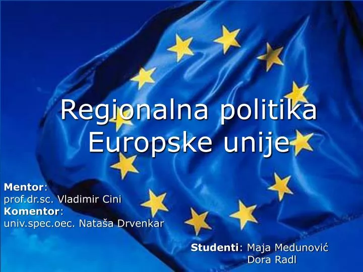 regionalna politika europske unije