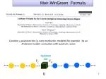 Meir-WinGreen Formula - slide 1