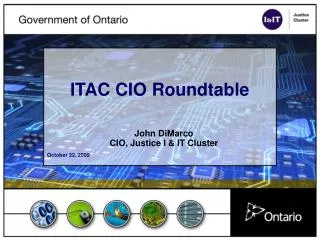 ITAC CIO Roundtable