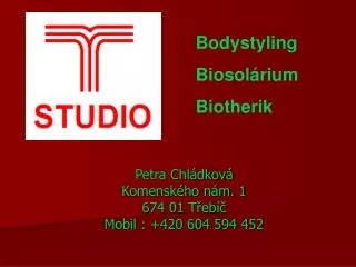 petra chl dkov komensk ho n m 1 674 01 t eb mobil 420 604 594 452