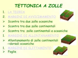 tettonica a zolle
