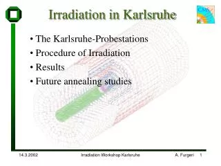 Irradiation in Karlsruhe