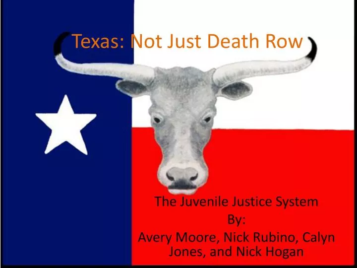 texas not just death row