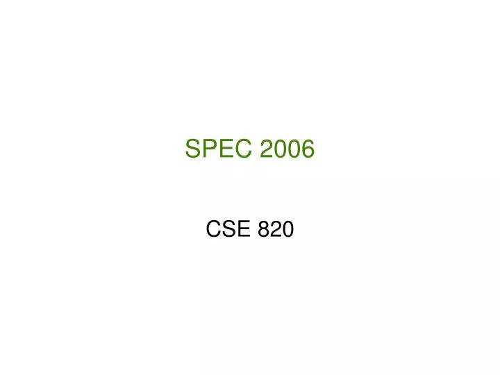 spec 2006