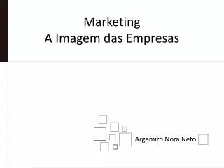 marketing a imagem das empresas