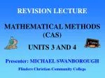 REVISION LECTURE - slide 1