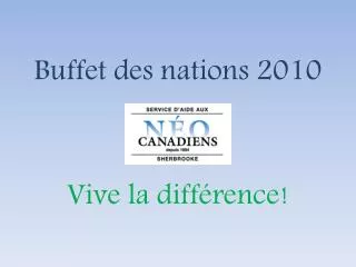 buffet des nations 2010