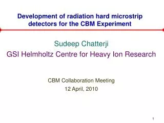 Development of radiation hard microstrip detectors for the CBM Experiment