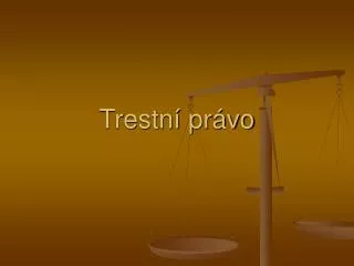 trestn pr vo