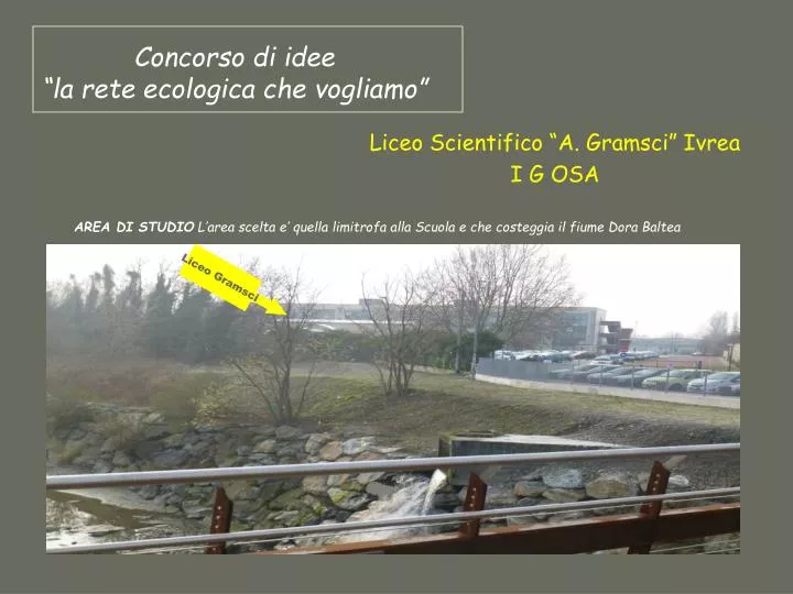 concorso di idee la rete ecologica che vogliamo