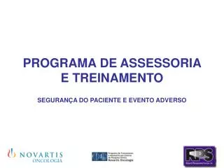 programa de assessoria e treinamento