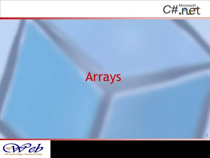 arrays