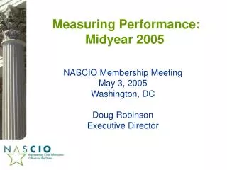 Measuring Performance: Midyear 2005