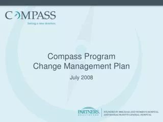 Compass Program Change Management Plan