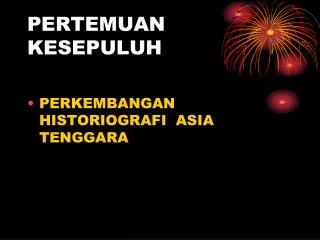 pertemuan kesepuluh