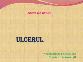 ulcerul