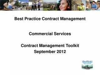 Best Practice Contract Management Commercial Services