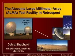 The Atacama Large Millimeter Array (ALMA) Test Facility in Retrospect