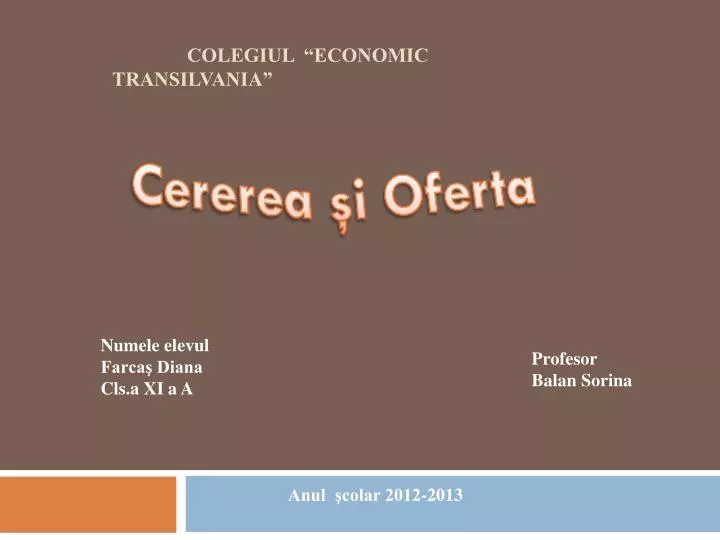 colegiul economic transilvania