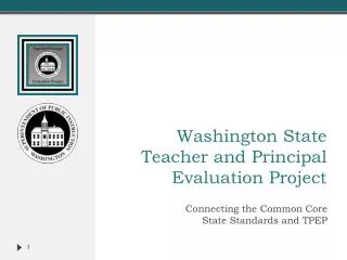 Washington State Teacher and Principal Evaluation Project