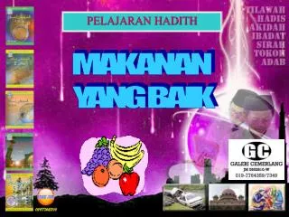 pelajaran hadith