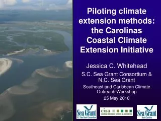 Piloting climate extension methods: the Carolinas Coastal Climate Extension Initiative