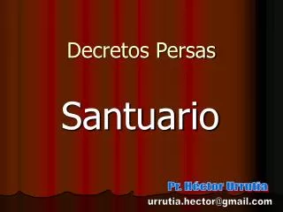 decretos persas