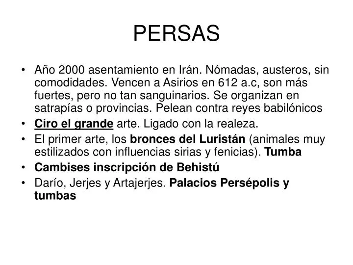 persas