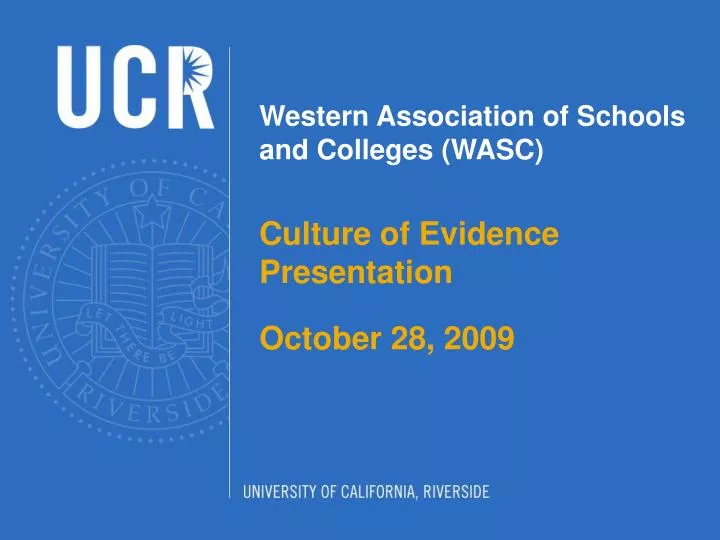 western association of schools and colleges wasc
