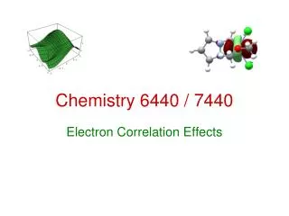 Chemistry 6440 / 7440