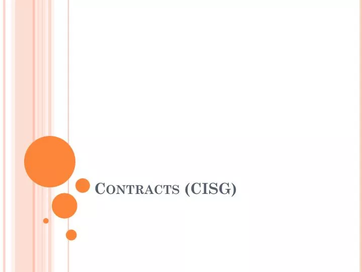 contracts cisg