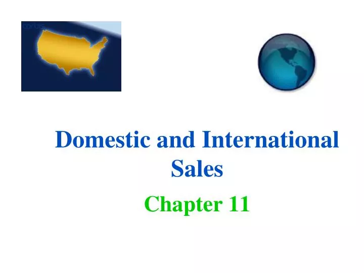 domestic and international sales