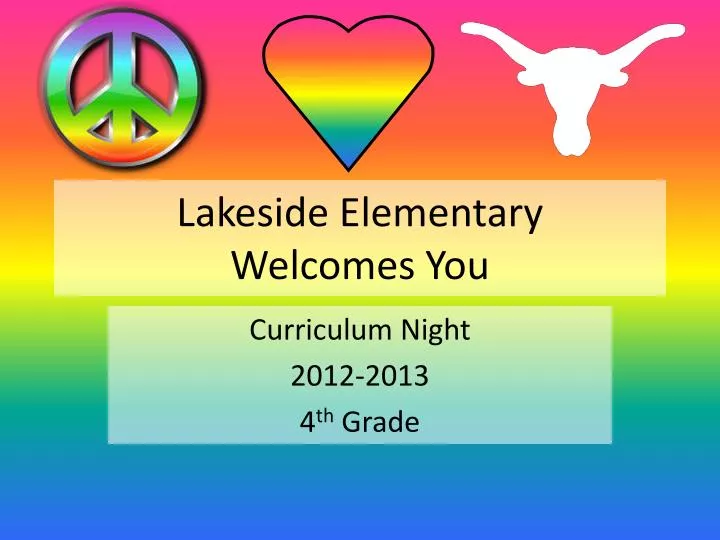 lakeside elementary welcomes you