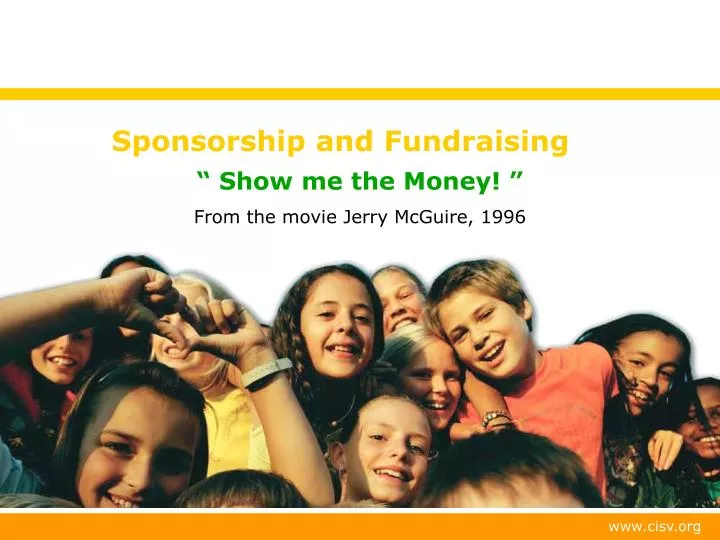 sponsorship and fundraising