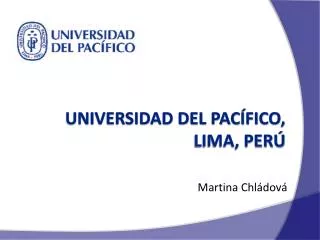 universidad del pac fico lima per