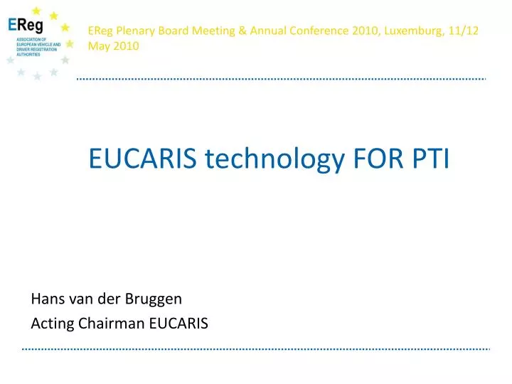 eucaris technology for pti