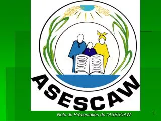 note de pr sentation de l asescaw