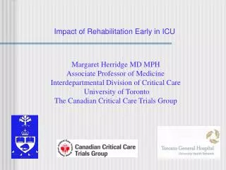 Impact of Rehabilitation Early in ICU
