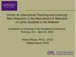 Enhancing Latino Student Success in the Midwest: A Collaborative Approach - slide 1