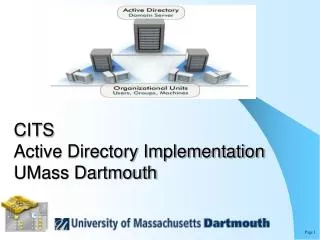 CITS Active Directory Implementation UMass Dartmouth