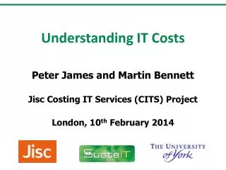 Understanding IT Costs