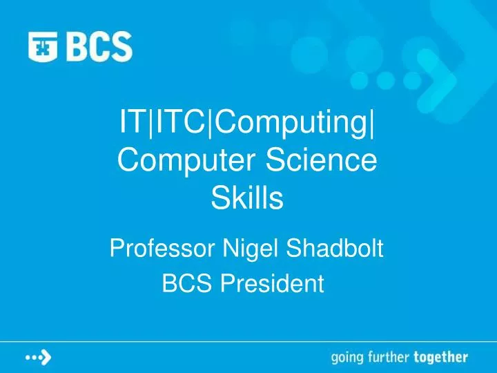 it itc computing computer science skills
